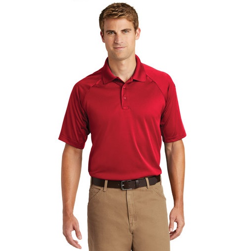 CornerStone® - Polo S/S, Red (Training Officer ONLY)